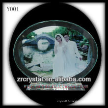 Colourful Print Crystal Wedding Portrait Y001